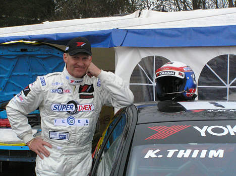 Kurt Thiim slapper af inden Grand Prix weekenden, hvor han skal deltage i tre klasser.